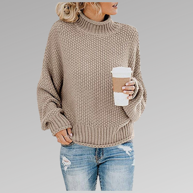 Valerianne | Elegant Høyhalset Genser