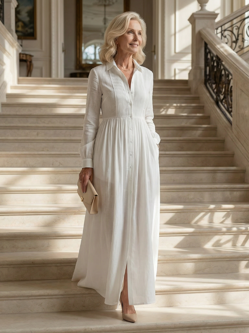 Lioren | Soft Flow Maxi Kjole