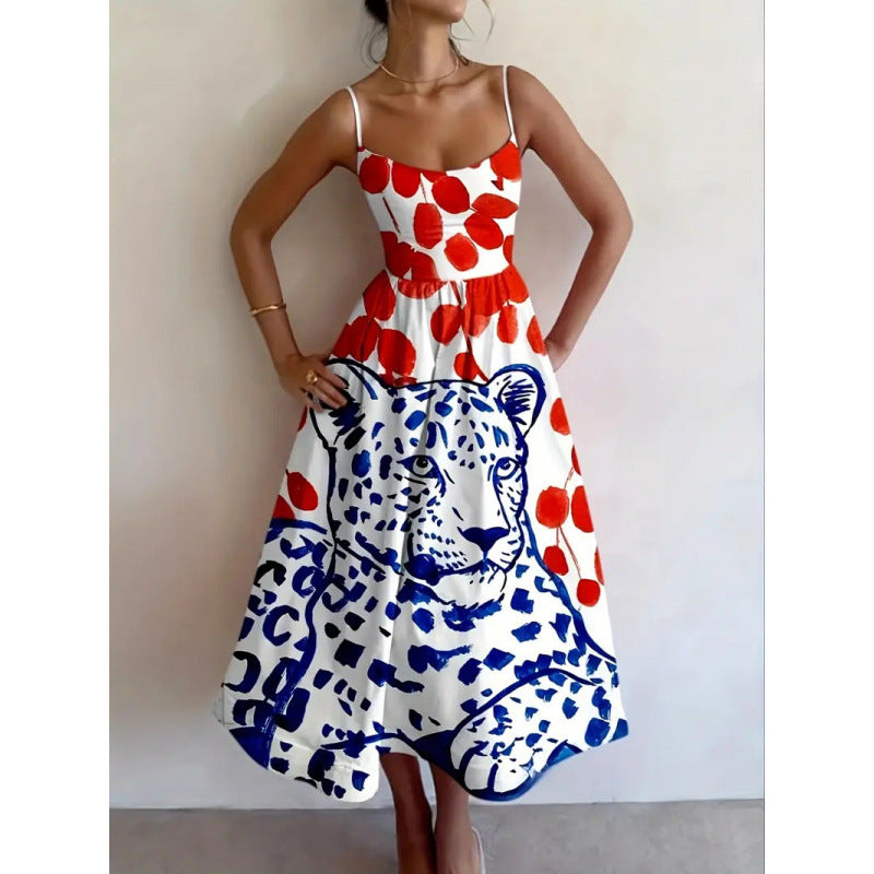 Zarelle | Wild Muse Midi Kjole