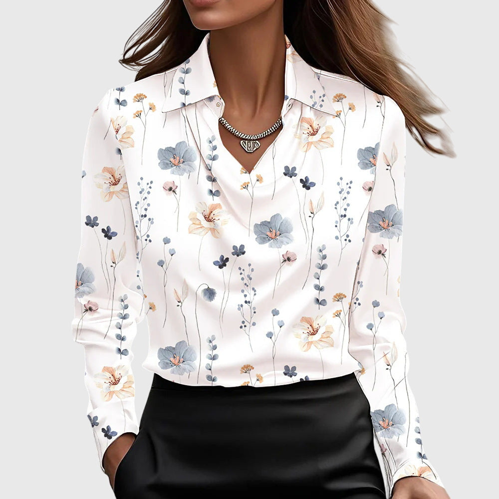 Brooklyn - Elegant Satengbluse