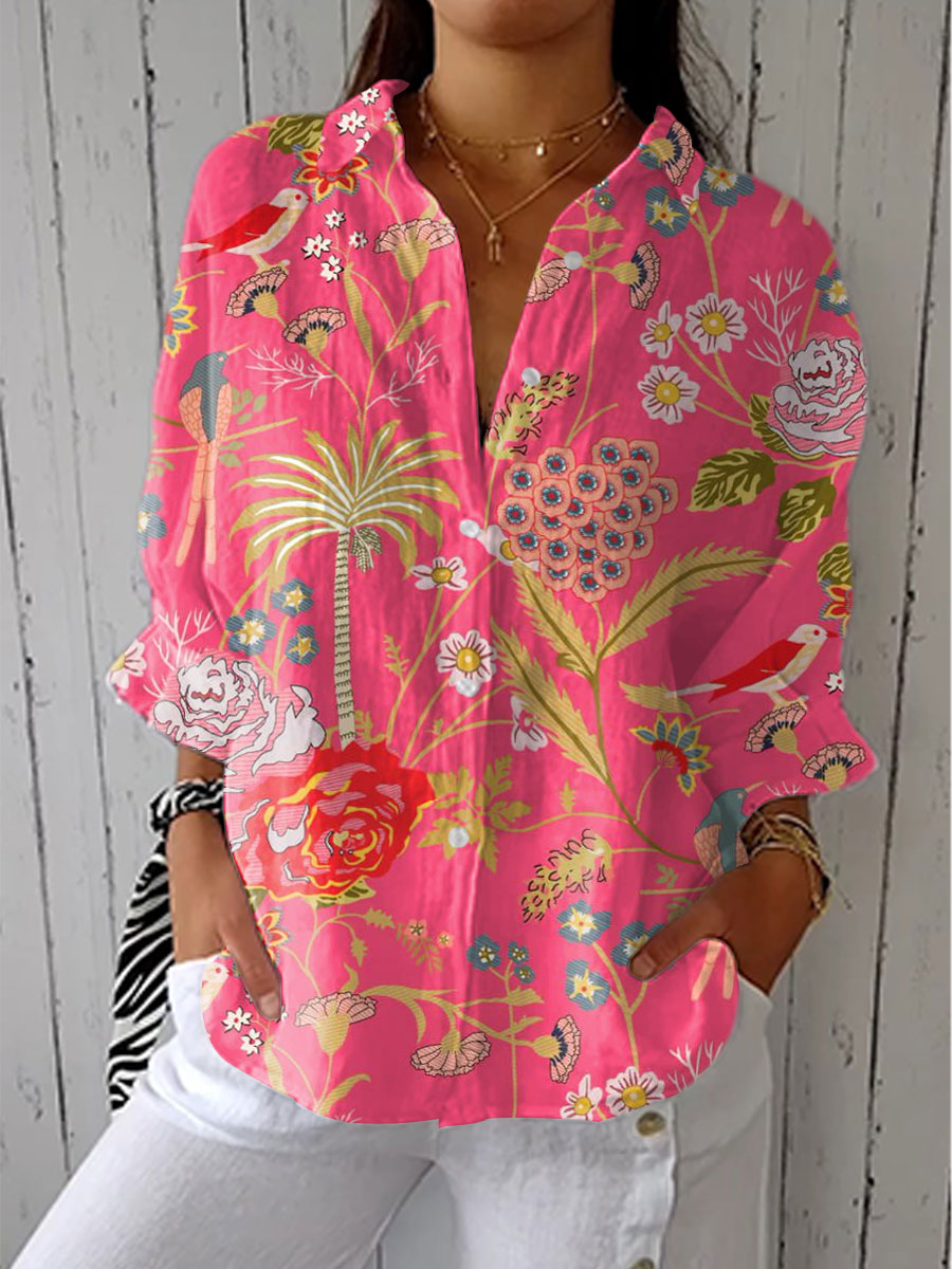 Floriana | Elegant og luftig bluse