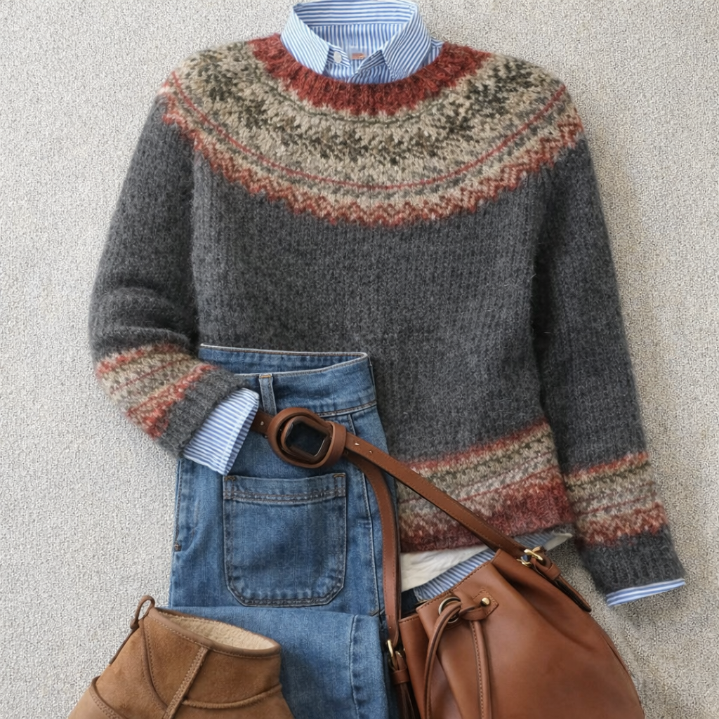 Lauren™ | Heritage Nordic Strikkegenser