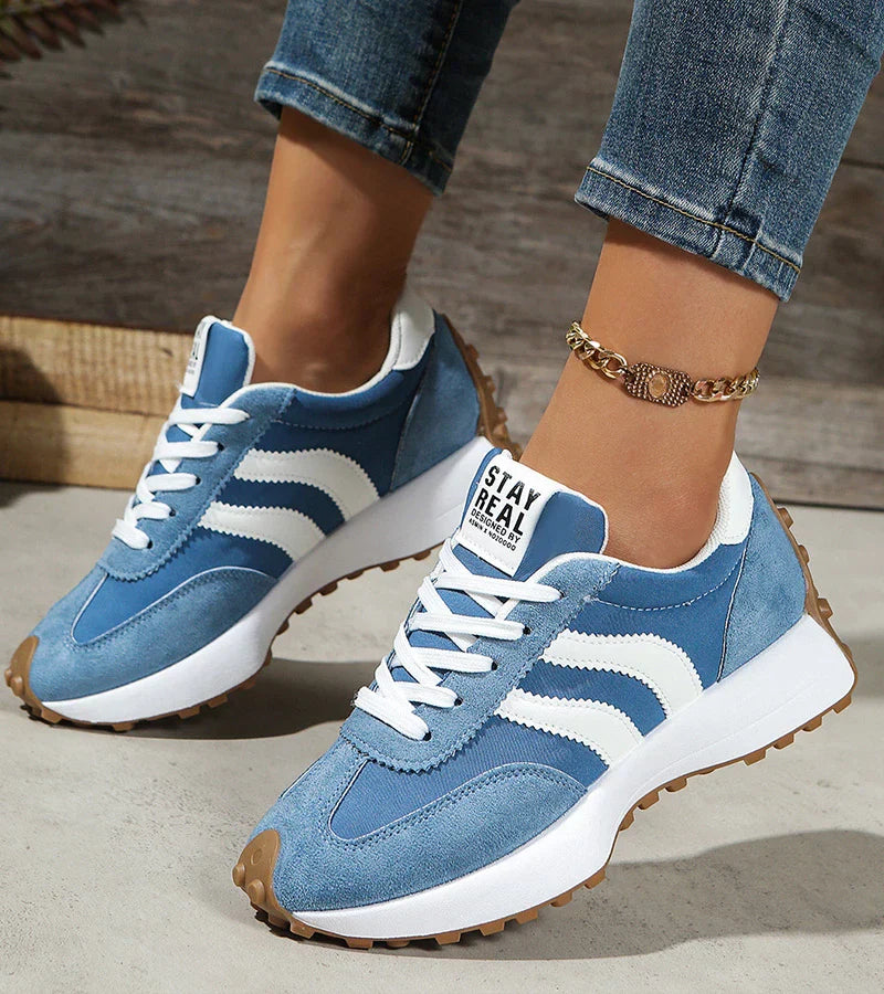 Stilfulle Sneakers med Ultimat Bærekomfort (blå)
