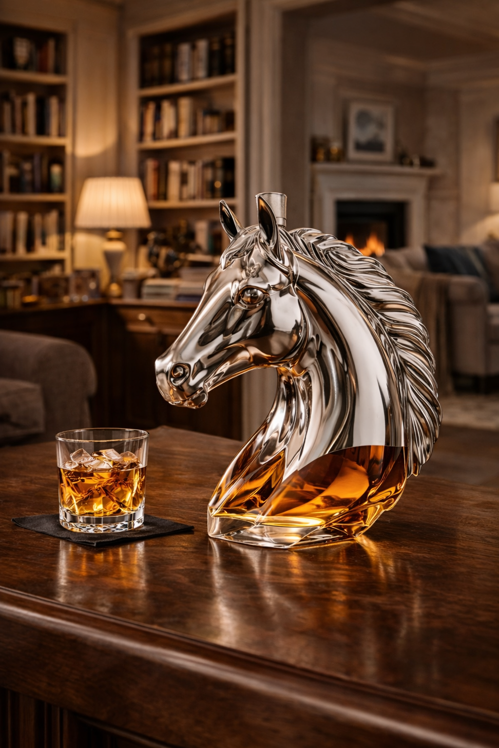 Whiskeyflaske – Hestehodeutgave