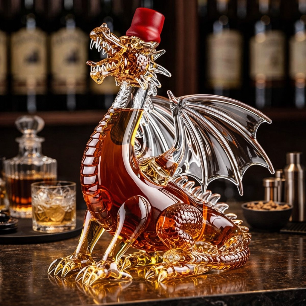 Whiskeyflaske - Dragon Majesty Edition