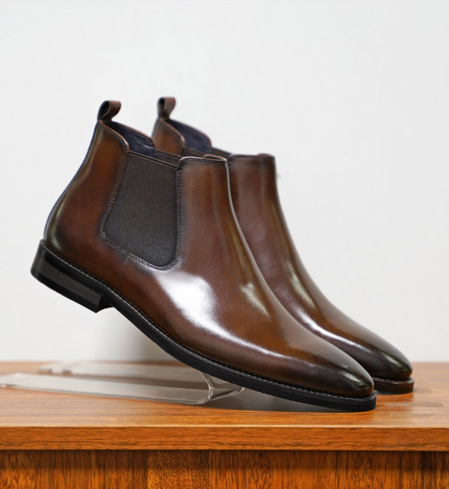 Edward | Elegant brune Chelsea-støvler for stil og komfort