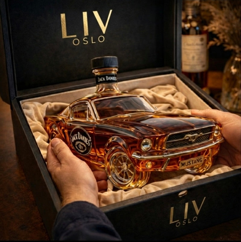 Whisky Flaske - Mustang Utgave