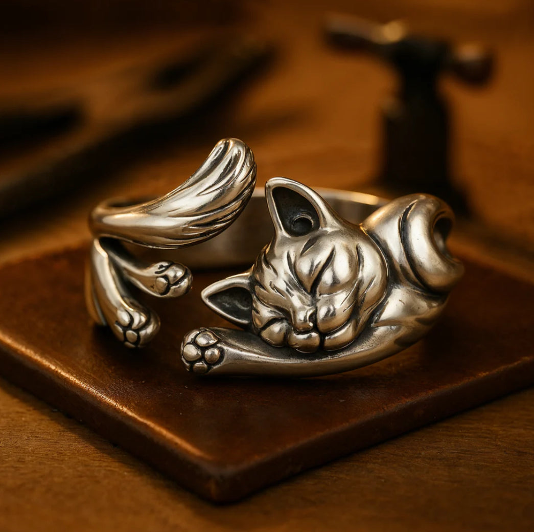 Vintage Katt Ring