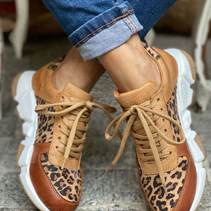 Joliné™ | Komfortable Leopard Sko