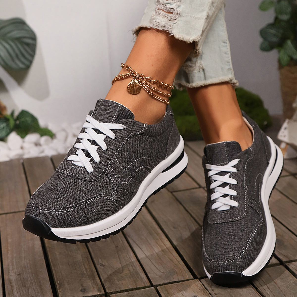 Madison - Ortopediske Plattform Sneakers