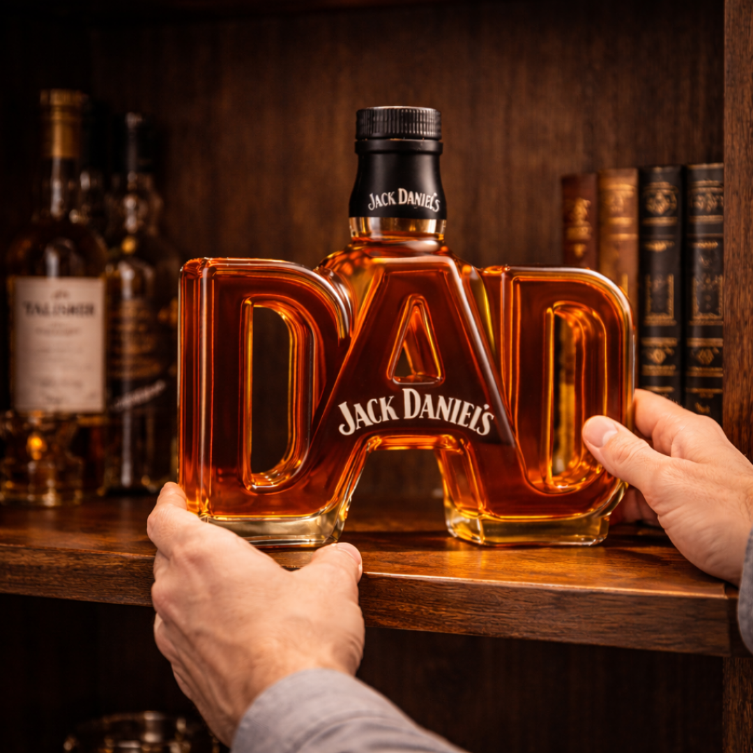 Jack Daniel's Whiskyflaske - Pappa-utgave