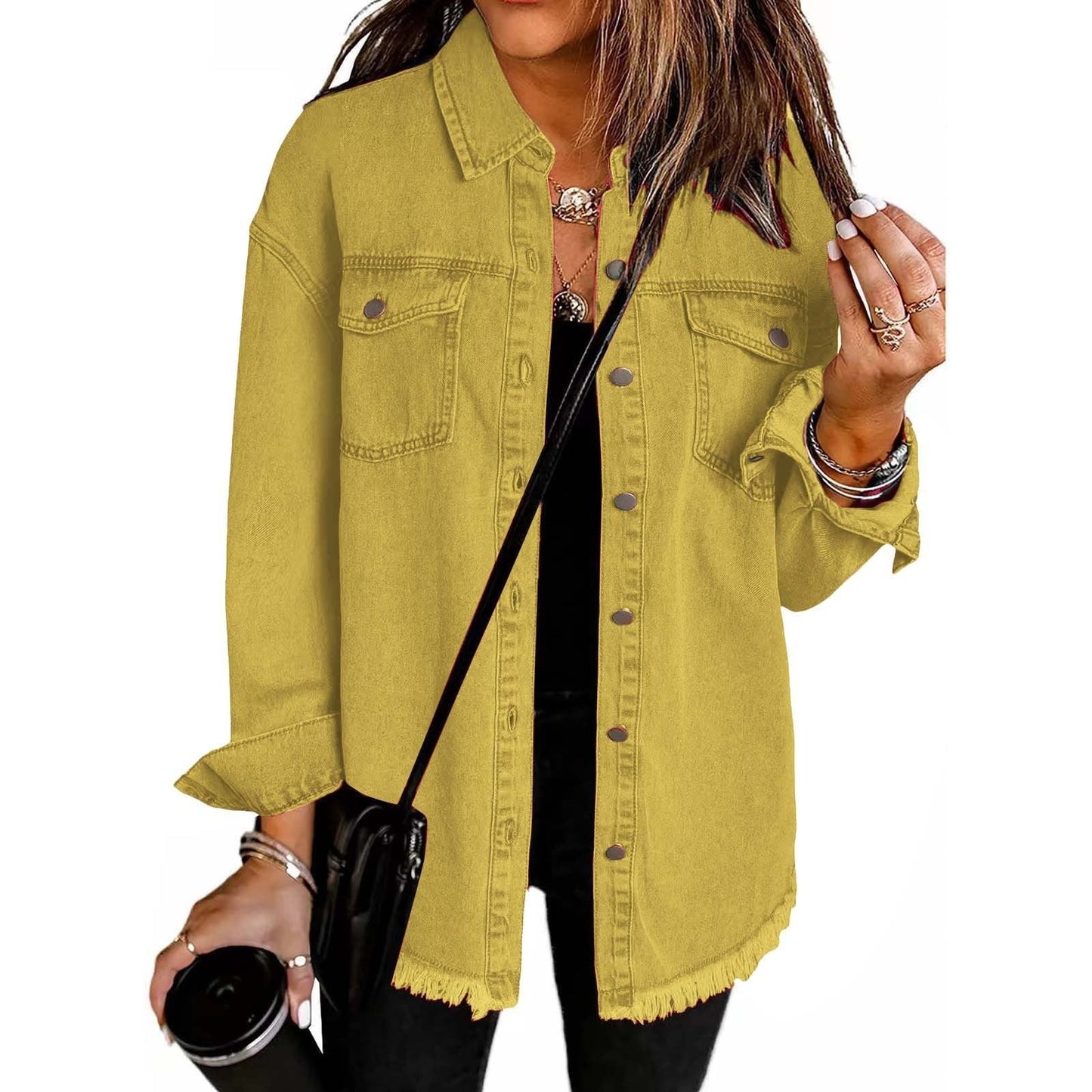 Katja Signatur Denimjakke