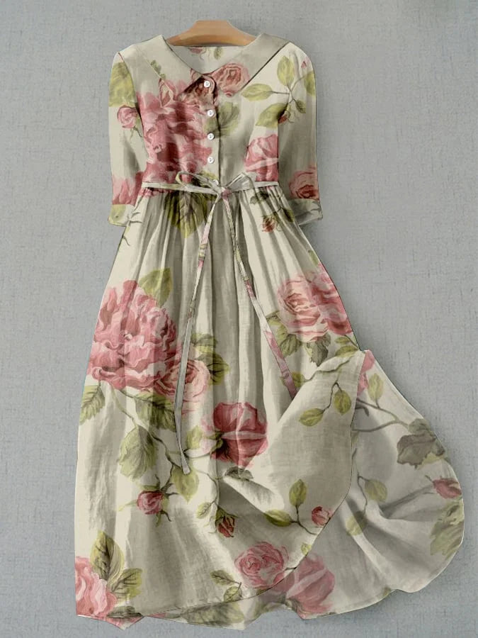 Helena | Vintage blomsterkjole