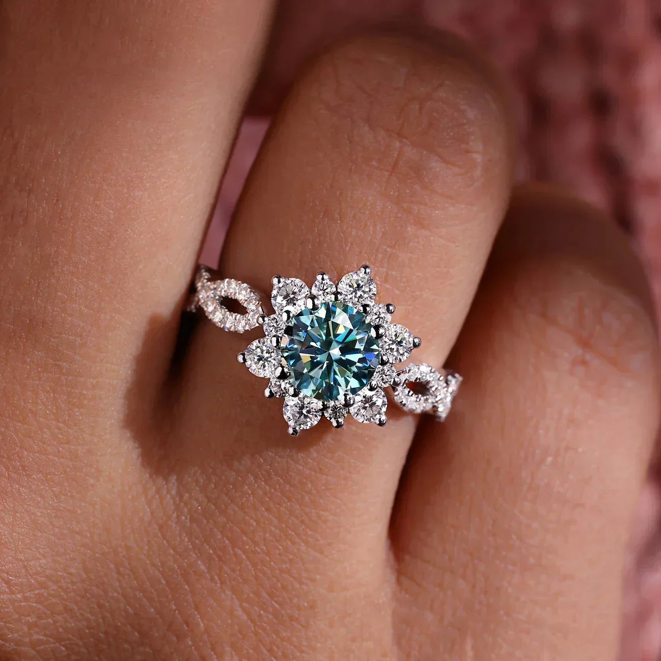 Elegant Blomster Ring