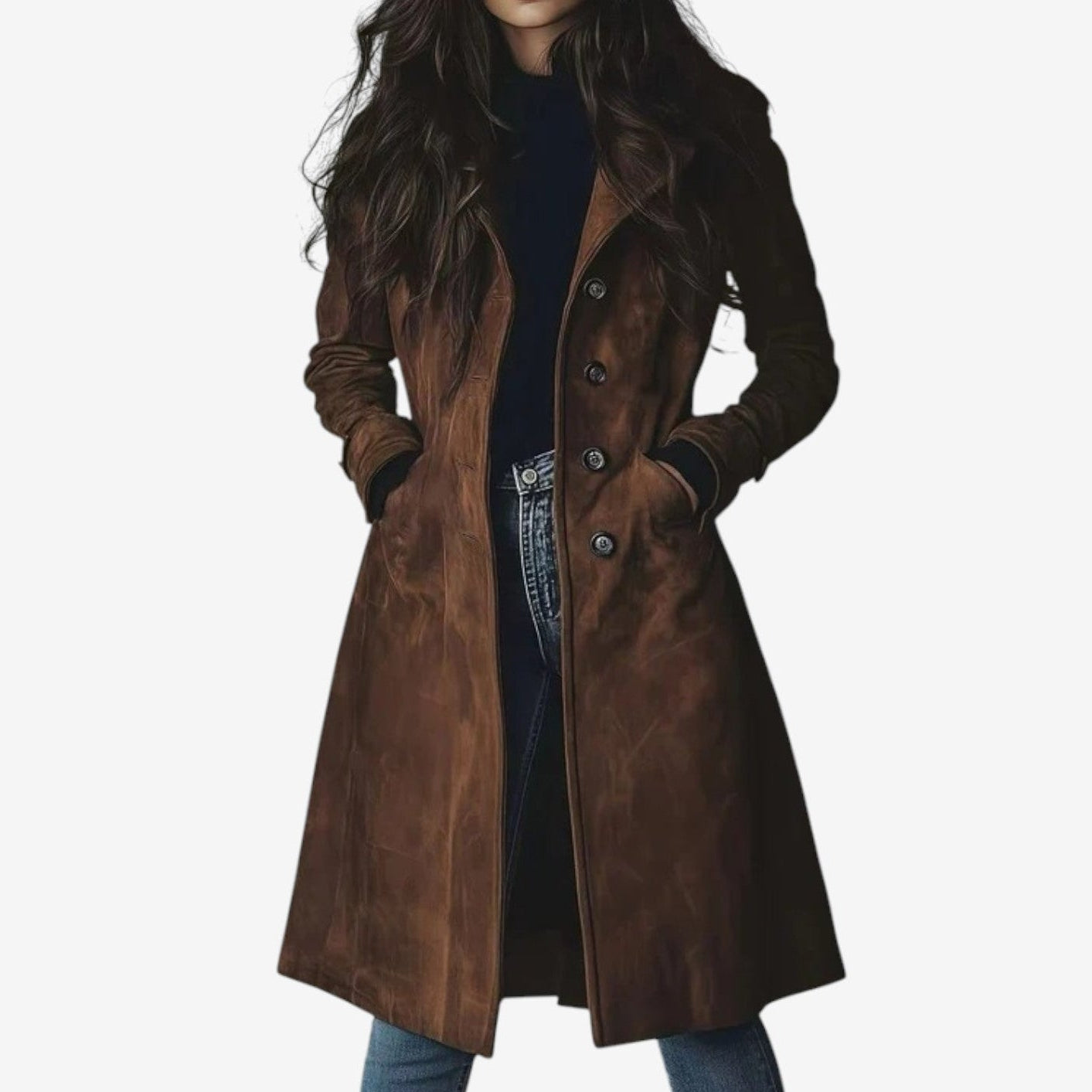 Astrid | Lange elegante jakke