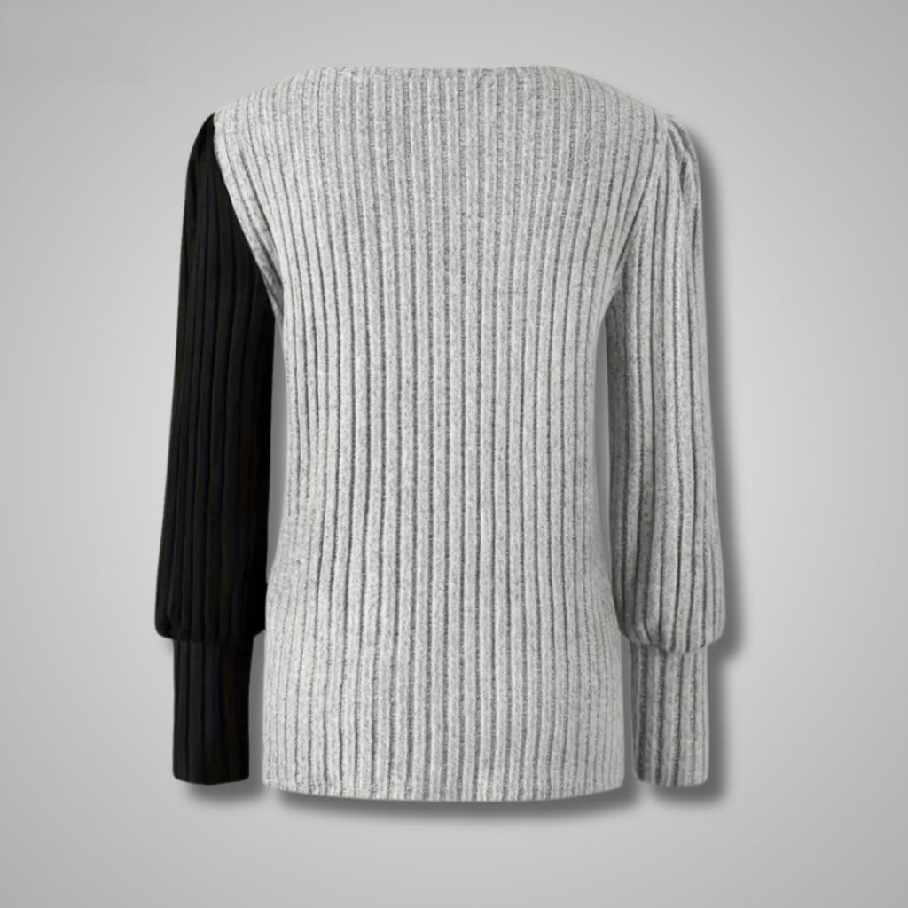 Elora | Elegant Genser med Frontknapper