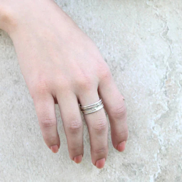 Shine Vintage Lagdelt Ring