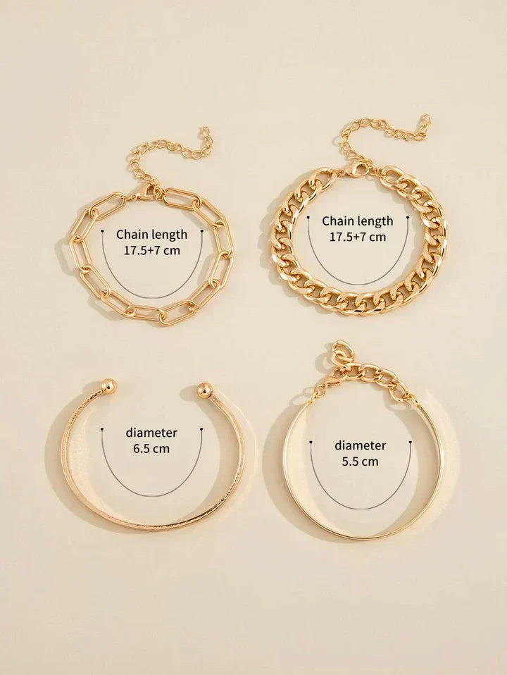 Elegant Elan Mercer Bracelet Set