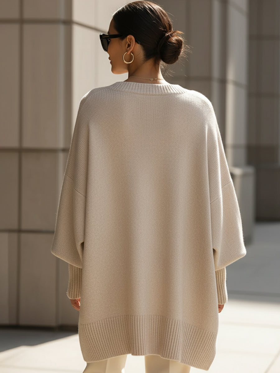 ELODIE™ | Ullblanding Oversized Genser