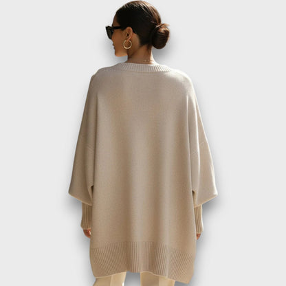 Leona | Strikket ullgenser med avslappet eleganse