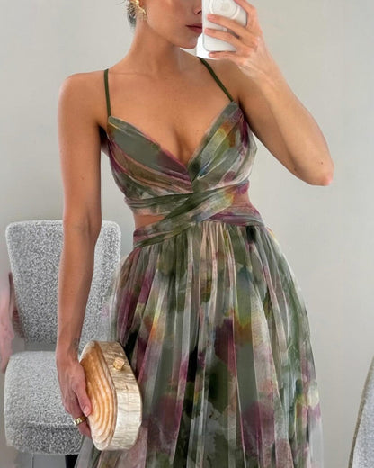 La Scintilla | Robe Maxi Élégance Florale