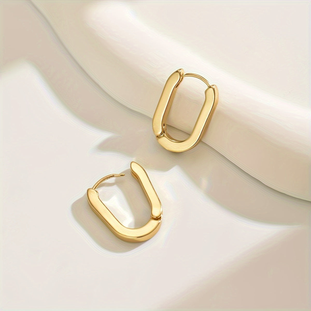 Elegante Geometriske Øredobber