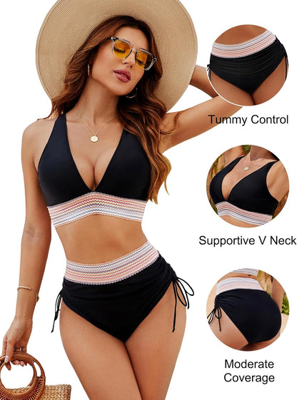 Elara | Ton bikini med flat mage og selvtillit
