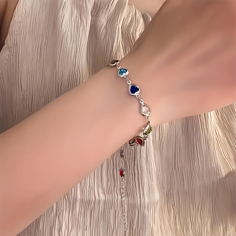 Unik hjerteformet armbånd