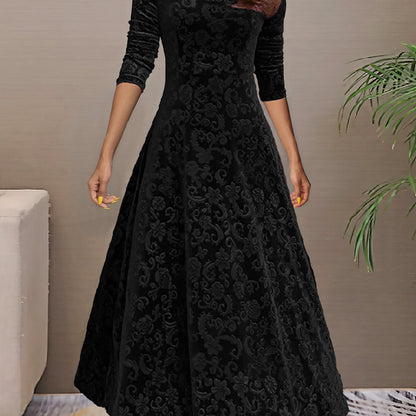 Denise | Fløyels elegant kjole