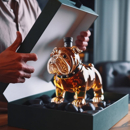 Whiskyflaske - Bulldog Utgave