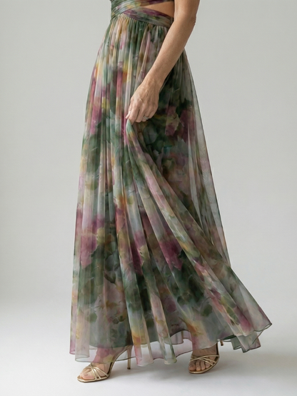 Isel | Myk Wrap Maxi Kjole