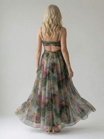 Isel | Myk Wrap Maxi Kjole