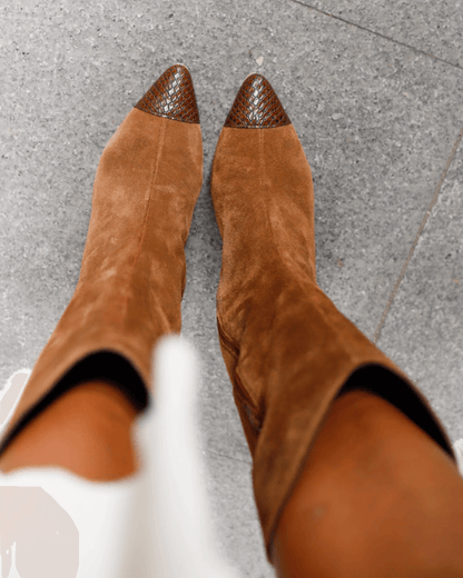 Colette™ | Høye Suede Støvler