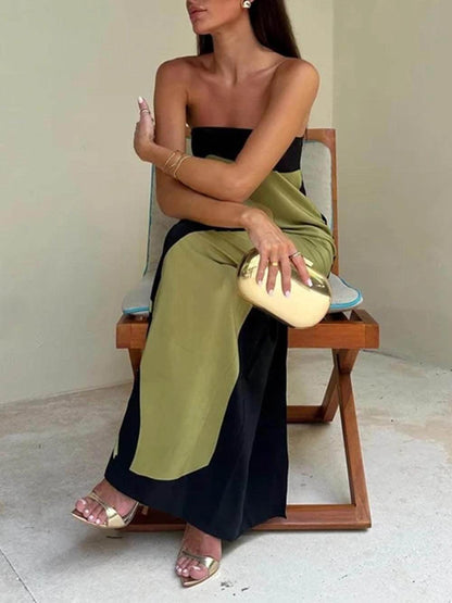 Eliana™ | Chic Uten Ermer Maxi Kjole