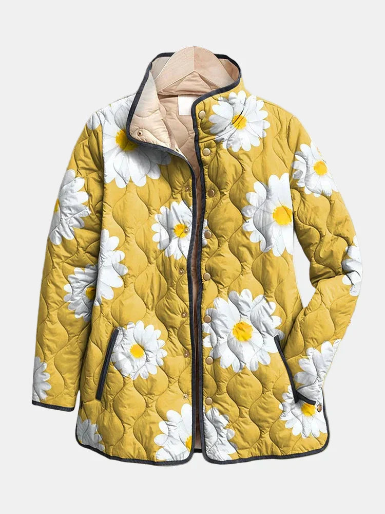 Sable | Sjarmerende Daisy Mønster Jakke