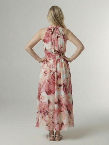 Sylin | Samlet Halter Midi Kjole