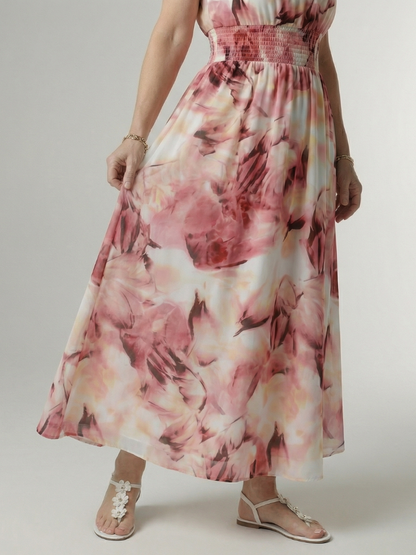 Sylin | Samlet Halter Midi Kjole