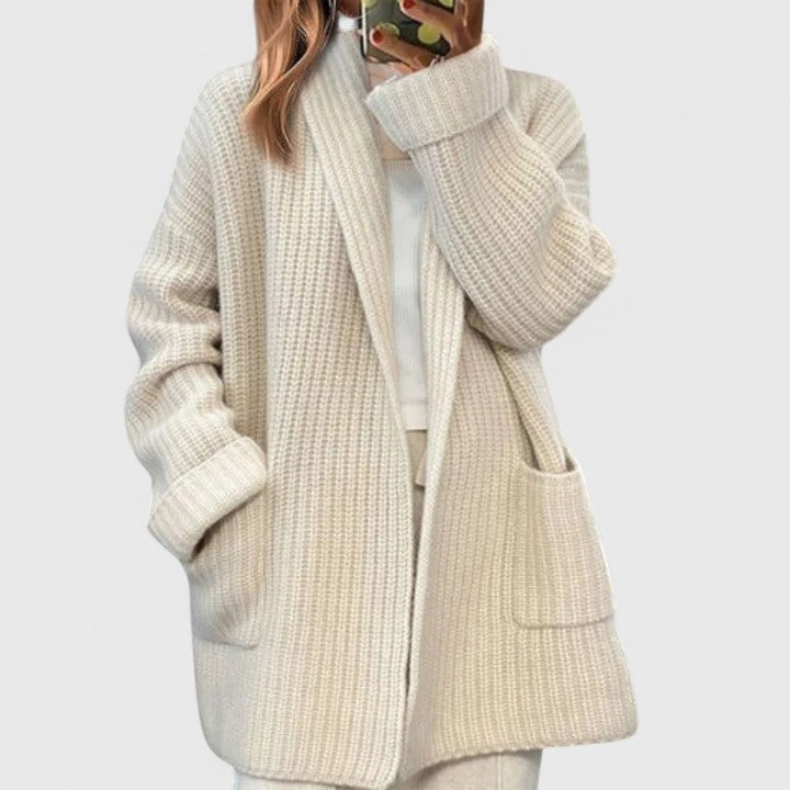 Liora | Avslappet Kasjmir Cardigan