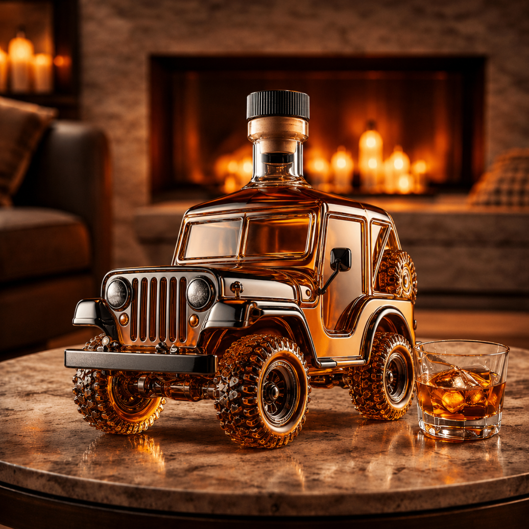 Whiskyflaske - Jeep Edition