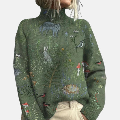 Aimelie™ | Elegant Turtleneck Genser