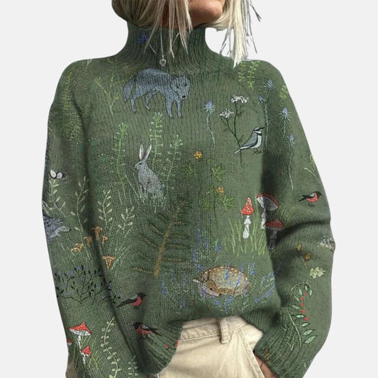 Aimelie™ | Elegant Turtleneck Genser