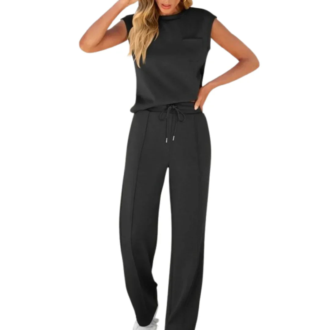 KAIYA™ – Casual Sommer Myk Lounge Co-Ord