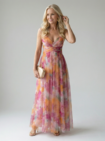 Isel | Myk Wrap Maxi Kjole