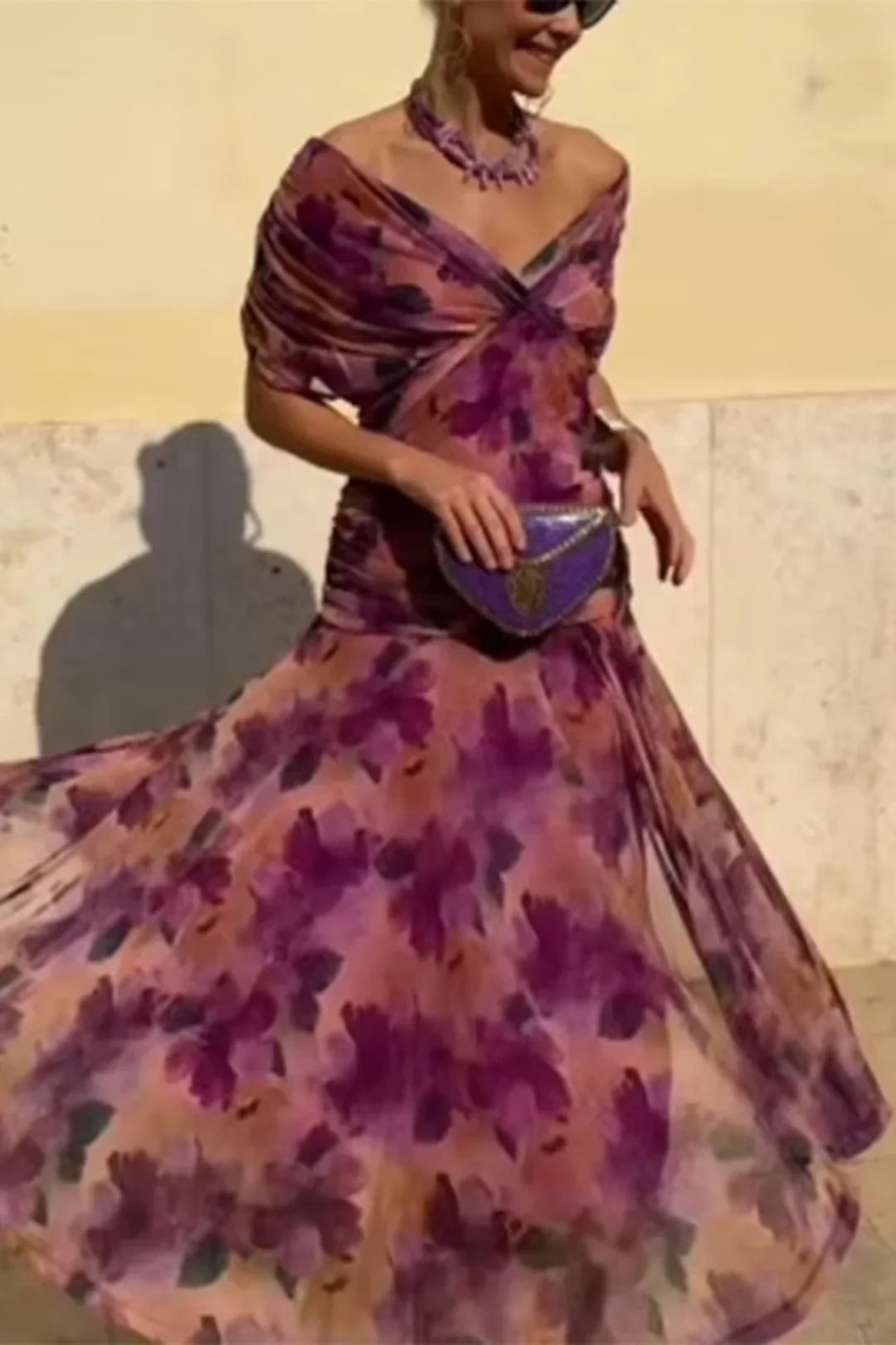 ISABELLA | Elegant Maxi Kjole med Smigrende Midje og Tidlaus Klasse