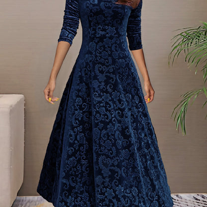 Denise | Fløyels elegant kjole