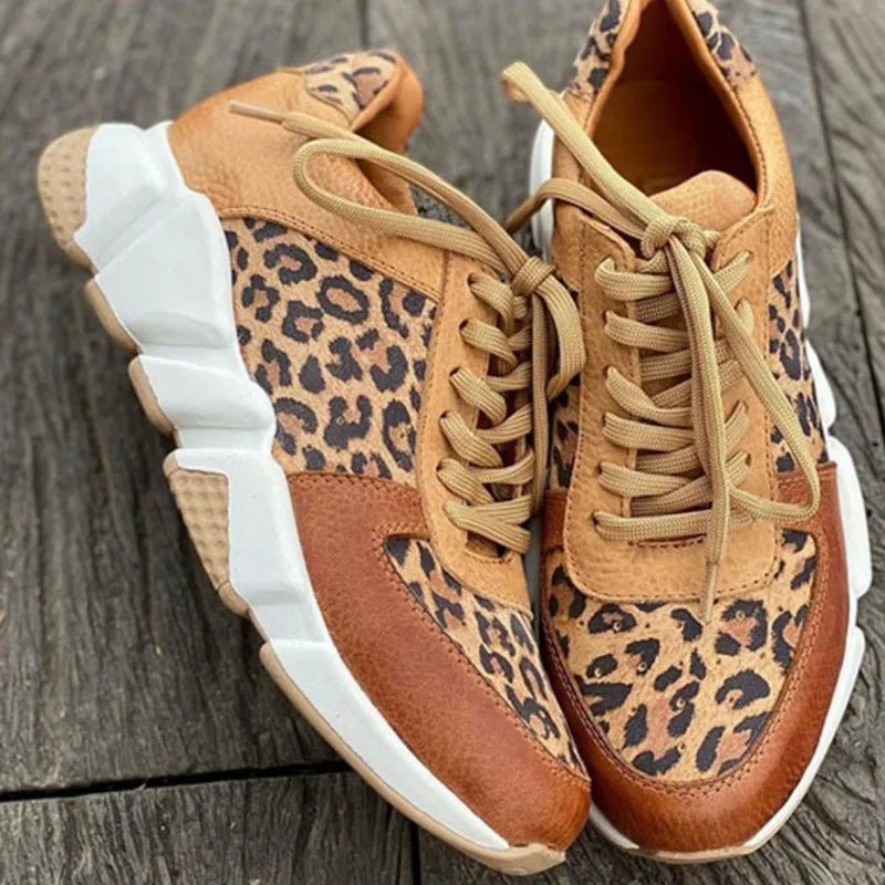 Joliné™ | Komfortable Leopard Sko