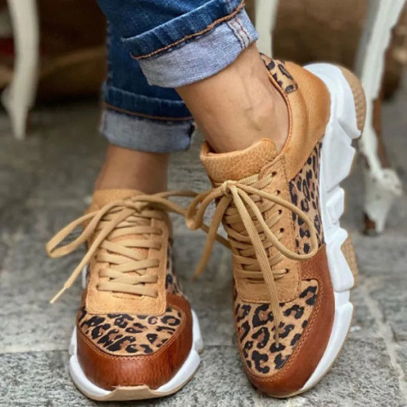 Joliné™ | Komfortable Leopard Sko