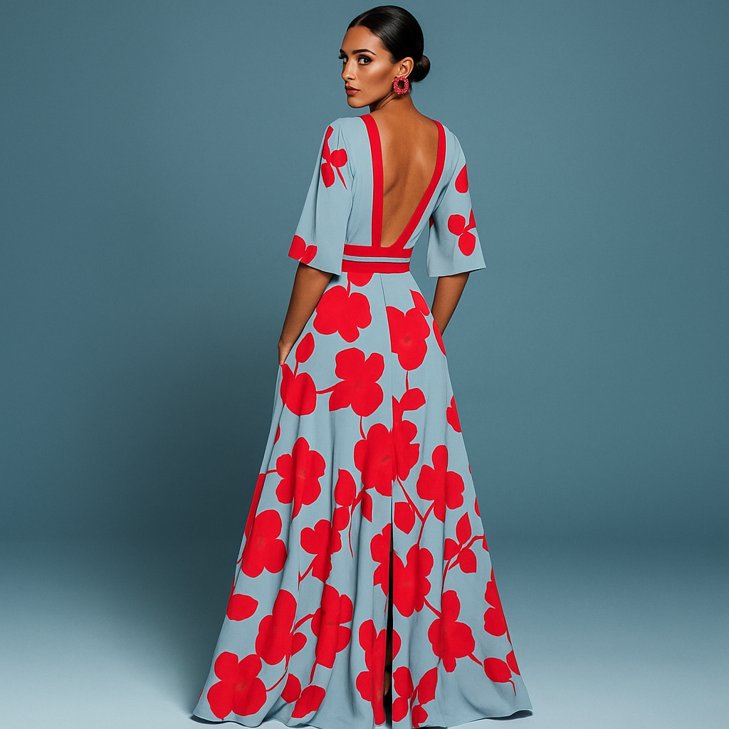 Layla™ | Elegant Kjole i Viskose