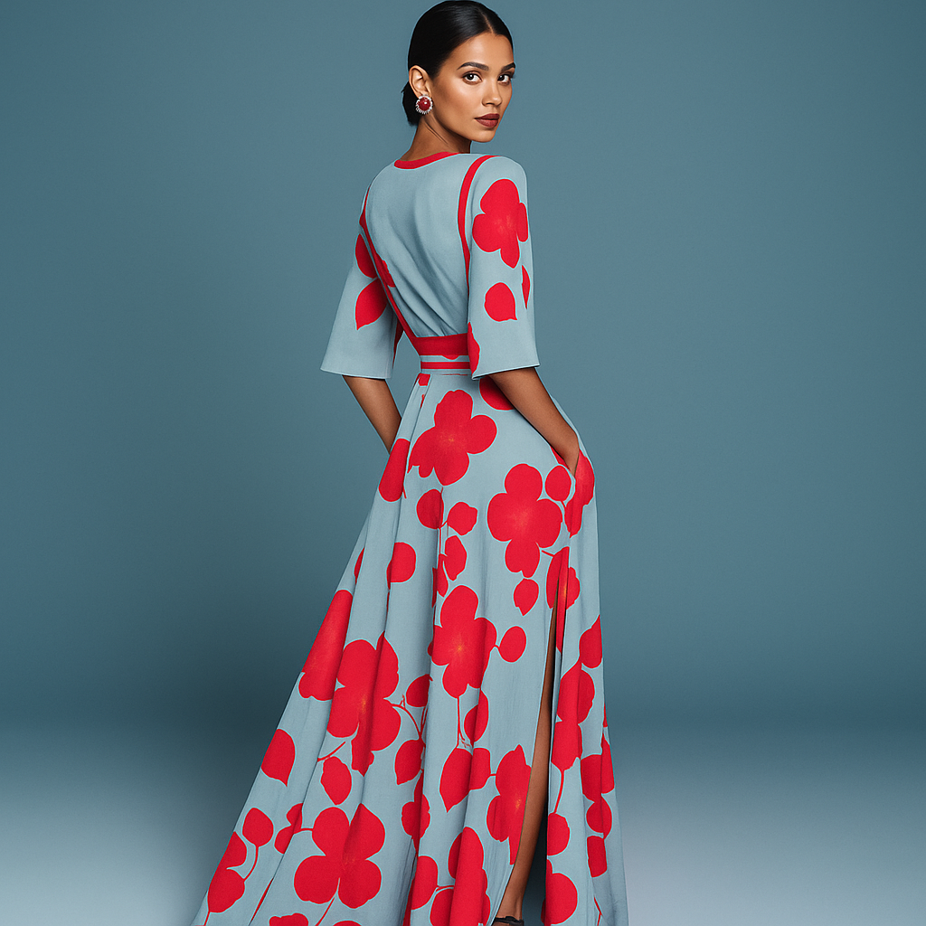 Layla™ | Elegant Kjole i Viskose