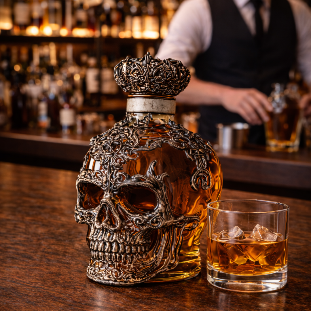 Whiskyflaske - Skulls Utgave